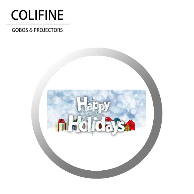 Colifine Custom GOBO GOBO LOGO LOGO DE LOGO GOBO Vacunas de Navidad Gobos Feliz Navidad SD18