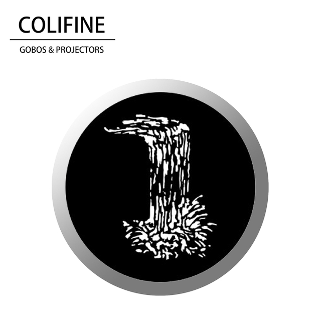 Colifine Custom GoBo Exterior Proyectores GOBO LIGHT GOBO LIGHT GOBOS WAVE GOBO CASTA SW15