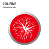 Colifine gobo lente personalizado gobo logo proyector gobos gobo light gobo proyector nature gobo árbol goBo SM18