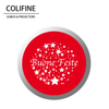 Colifine Custom GOBO Holidays Christmas Happy Holidays Stars Glass GOBO SD10