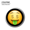 Gobos & Money Mouth Face Emoji Gobo yd25 - Colifine