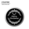 Colifine Custom GoBo Exterior Proyectores Proyector Proyector GOBO Vacaciones de Navidad Gobos Feliz Navidad SD31