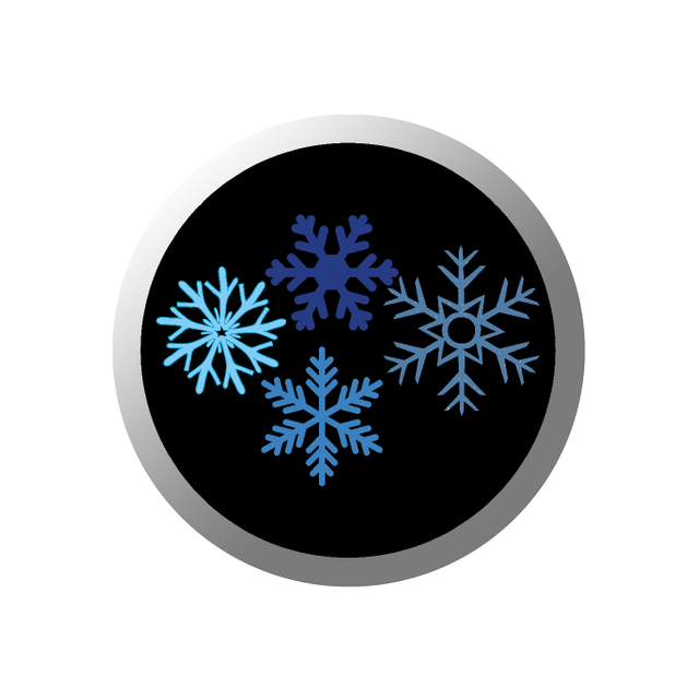 Gobos navideños y copos de nieve Gobo A - SD55 - COLIFINE