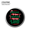 Colifine Custom GOBO GOBOSOURCE LOGO DE LOGO GOBO Proyector Holidays Gobos de Navidad Feliz Navidad SD27