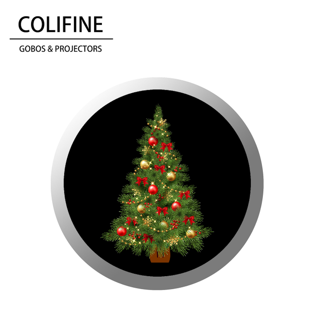 Colifine Custom GoBo GOBO LOGO LOGO DE LOGO GOBO Vacunas de Navidad Gobos Árbol de Navidad GOBO SD17
