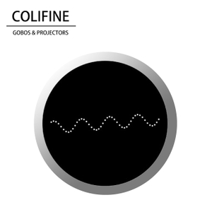 Colifine Custom GOBO Outdoor Proyectores GOBO LIGHT GOBO GOBO AGUA LASER OVO GOBO SW14