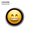 GOBO y cara sonriente emoji gobo yd22 - colifine
