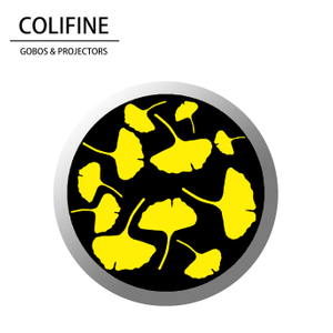 Colifine Gobos Color Filtrado Luz de luz Proyector Naturaleza de la naturaleza GOBO Hojas de palmera GOBO SM33