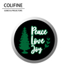 Colifine Custom Gobos Gobosource Proyector GOBO Proyector Holidays Christmas Gobos Feliz Navidad SD28