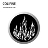 Colifine Custom GOBO Outdoor Projector Proyector Proyector GOBO Nature GOBO FLAMES GOBO SM28