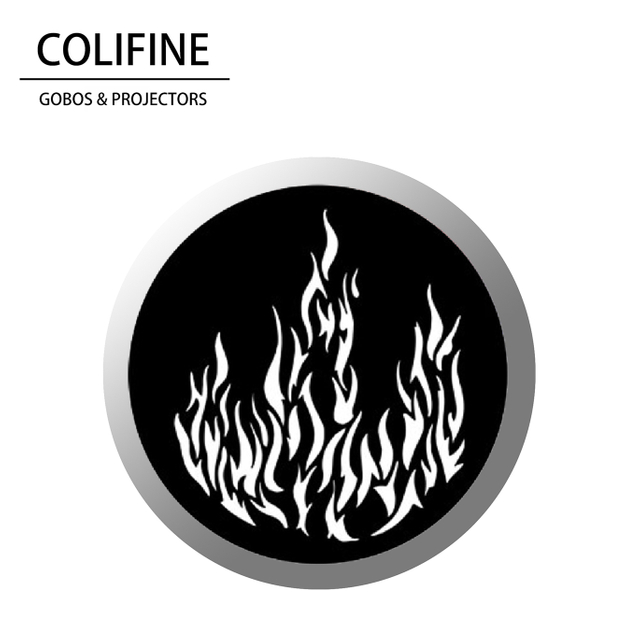 Colifine Custom GOBO Outdoor Projector Proyector Proyector GOBO Nature GOBO FLAMES GOBO SM28