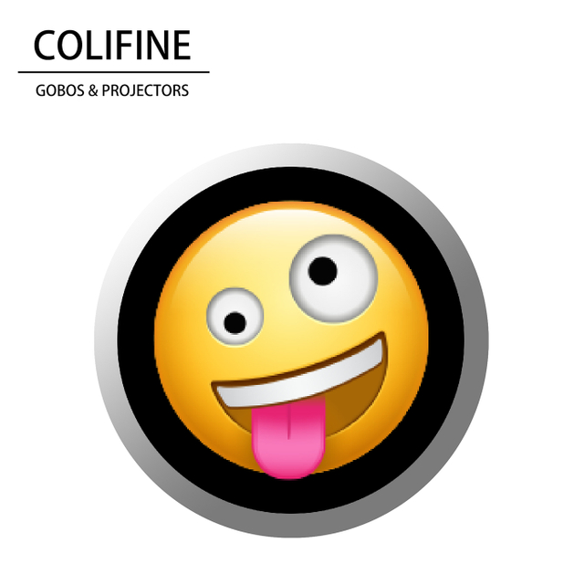 Gobos y Zany Face Emoji GoBo YD25 - Colifine