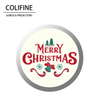 Colifine Custom GOBO LOGO Director GOBO Proyector GOBO Holillas de Navidad Gobos Feliz Navidad SD16