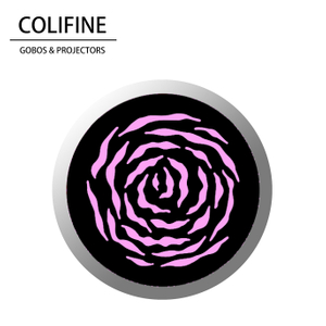 Colifine Custom GOBO LOGO DISPORTOR Nature GoBo Rose Flower GOBO SM39
