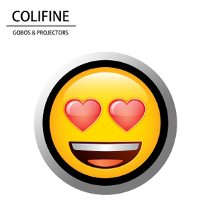 Colifine Heart Eyes EMOJI GOBO Proyector: transforma cualquier espacio en zonas fotográficas virales yd18