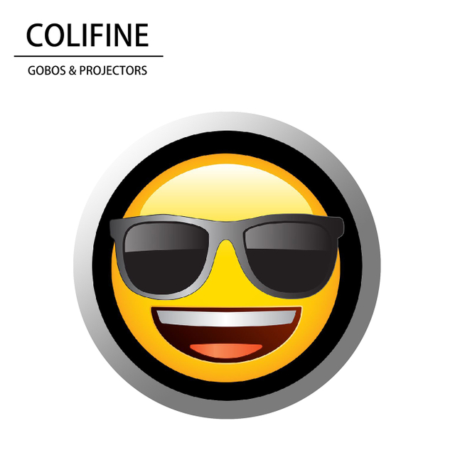 Colifine Custom GOBO & GOBO RIENTRO EMOJI GOBO YD17