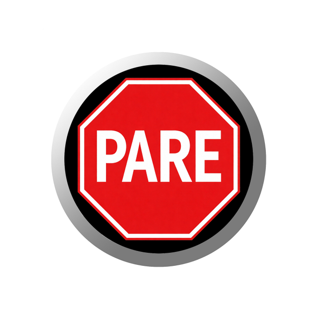 Señal de seguridad Gobo y PARE Gobo - AQ66 - COLIFINE Gobo