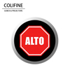 STOP Alto - Rojo y Blanco - AQ75 - Gobo COLIFINE
