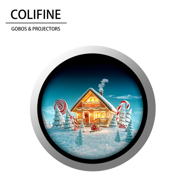 Lente Gobo y Gobo Feliz Navidad - SD60 - COLIFINE