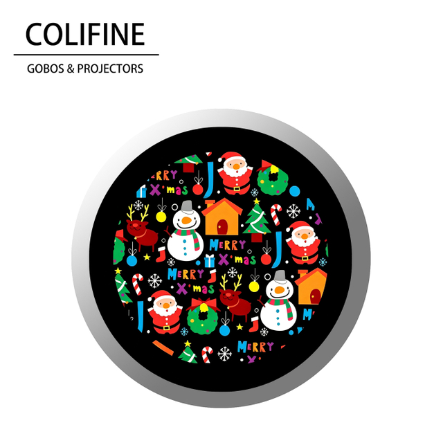Lente Gobo y Gobo Papá Noel - SD59 - COLIFINE