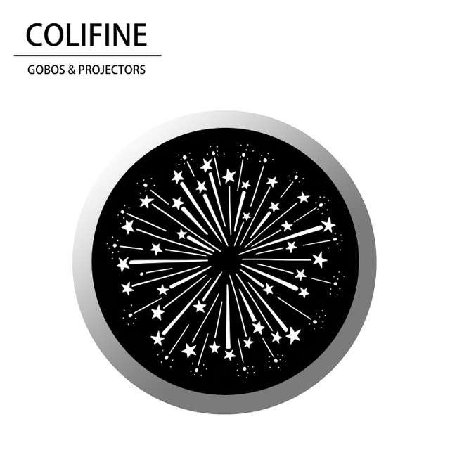 Lente Gobo y Gobo Estrella de Navidad A - SD62 - COLIFINE