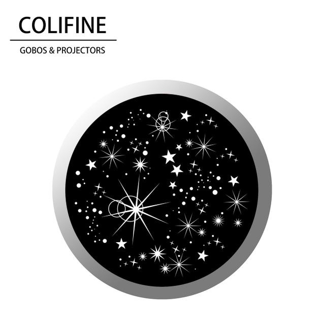 Lente Gobo y Gobo Estrella de Navidad - SD61 - COLIFINE